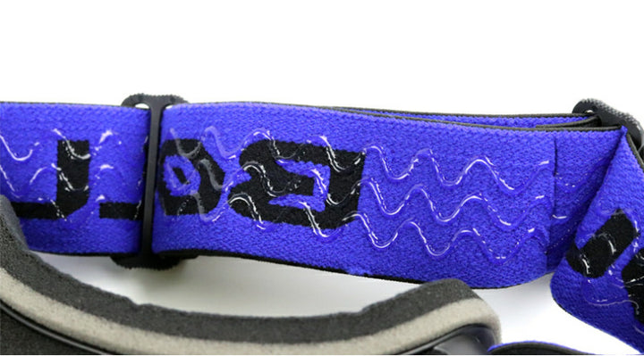 Frameless ski goggles with mirrored lens