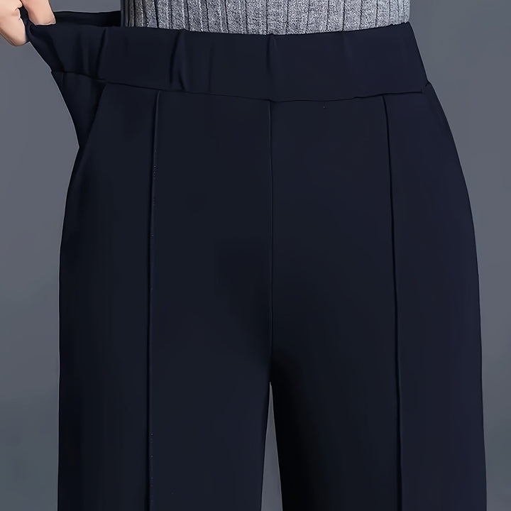 Josie | High-Waisted Wide-Leg Trousers