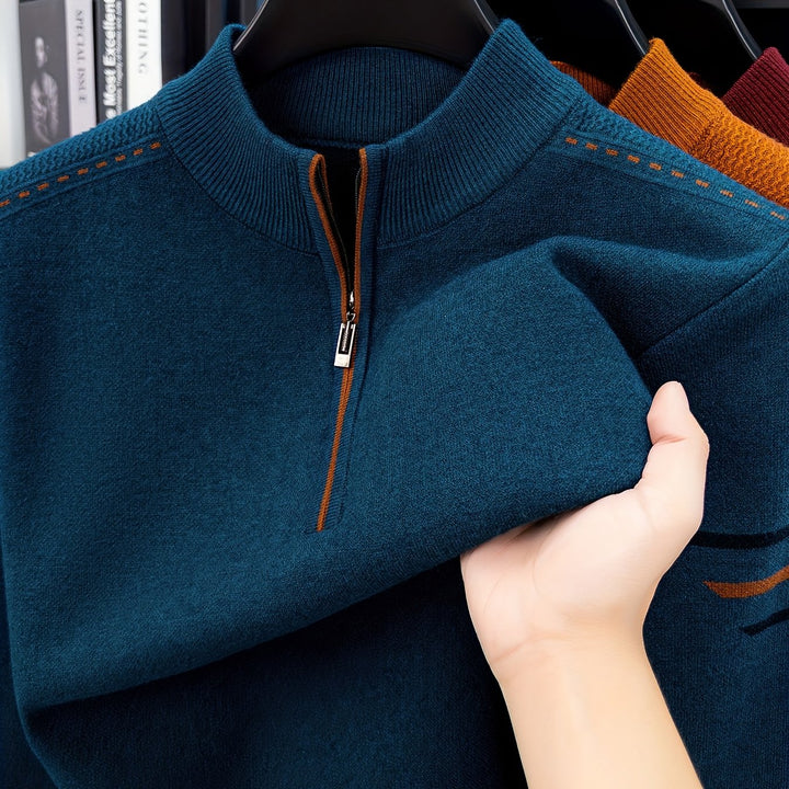 Daniel | Half-Zip Knit Jumper