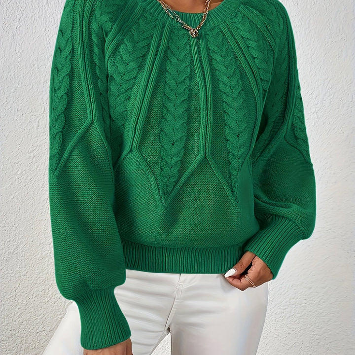 Eleanor | Relaxed Cable-Knit Jumper