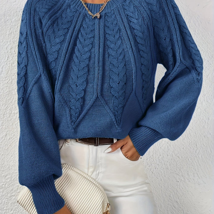 Eleanor | Relaxed Cable-Knit Jumper