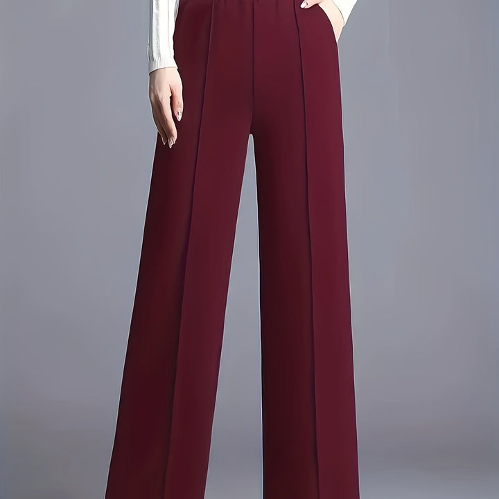 Josie | High-Waisted Wide-Leg Trousers