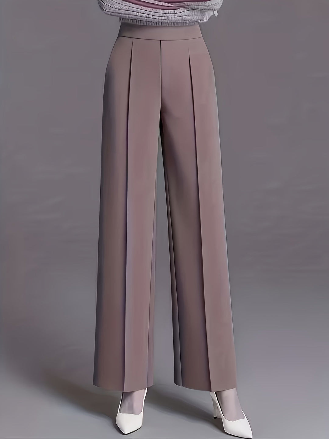 Josie | High-Waisted Wide-Leg Trousers