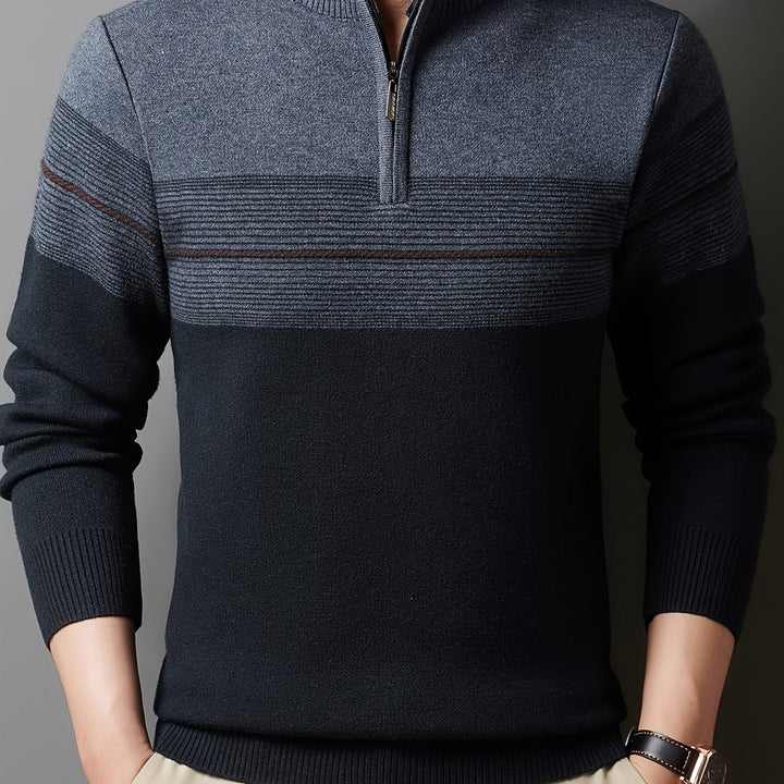 Oscar | Zip-Neck Jumper