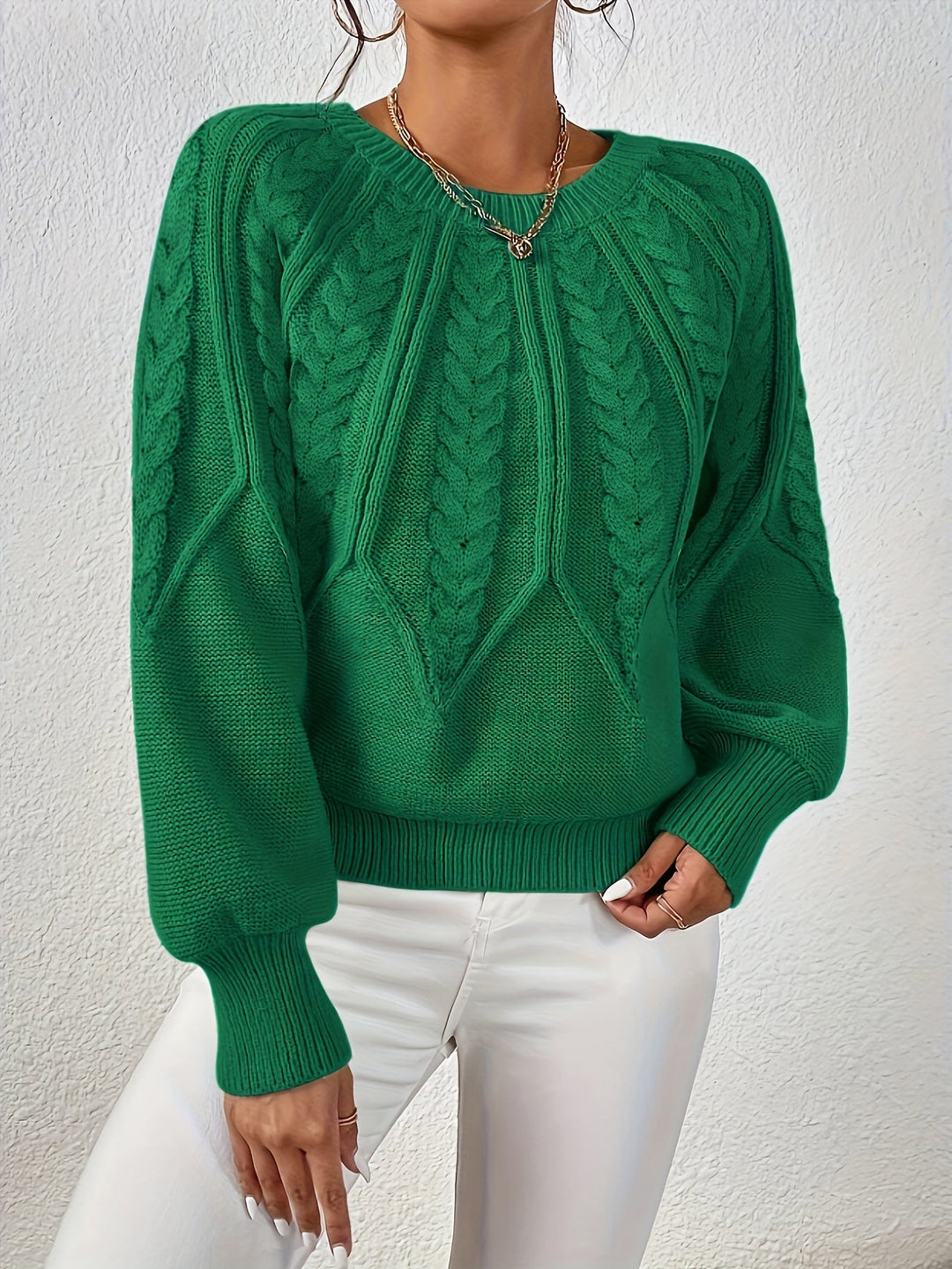 Eleanor | Relaxed Cable-Knit Jumper