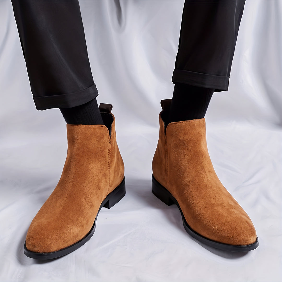 Ashford | Refined Pointed-Toe Chelsea Boots