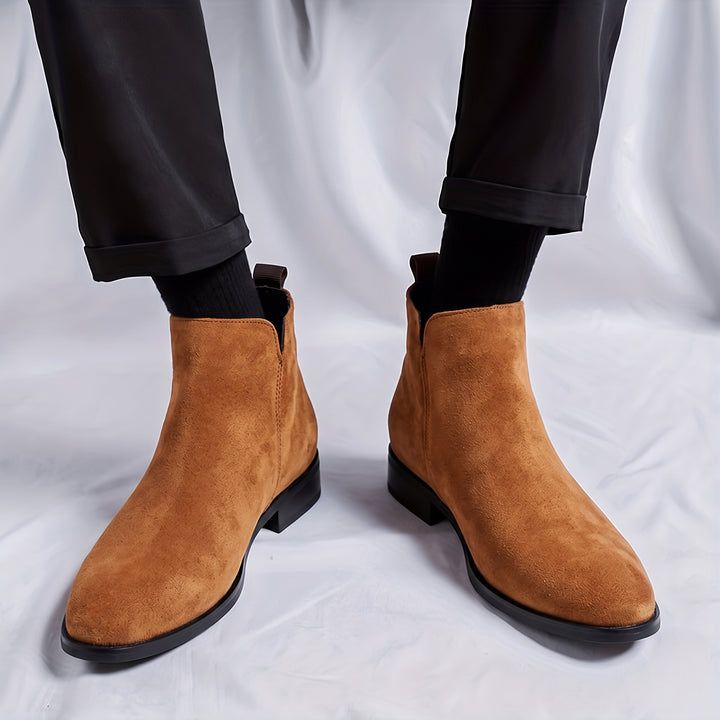 Ashford | Refined Pointed-Toe Chelsea Boots