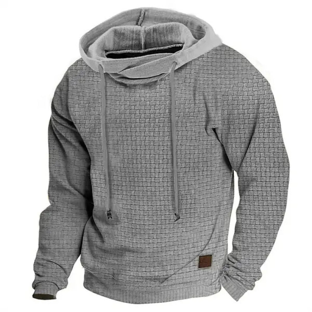 Beckett | Textured Pullover Hoodie