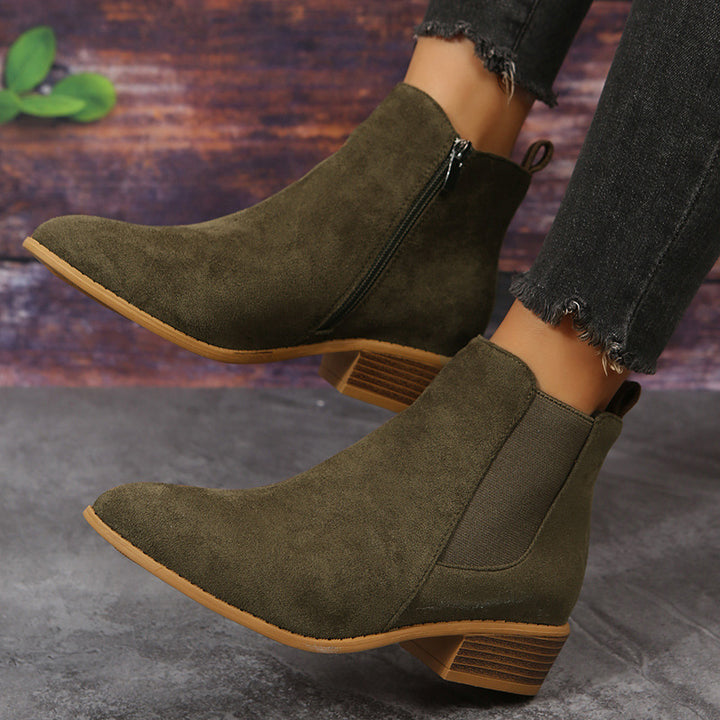 Bianca | Everyday Side-Zip Ankle Boots