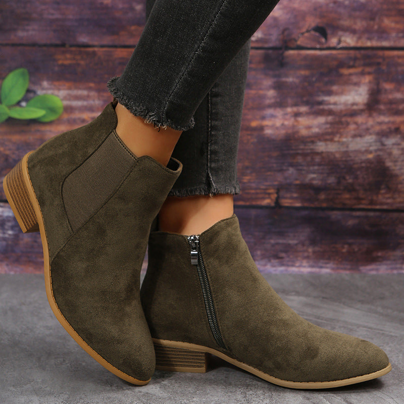 Bianca | Everyday Side-Zip Ankle Boots