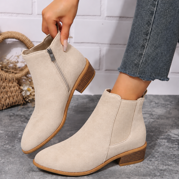 Bianca | Everyday Side-Zip Ankle Boots
