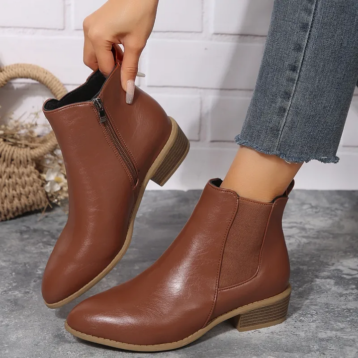 Bianca | Everyday Side-Zip Ankle Boots