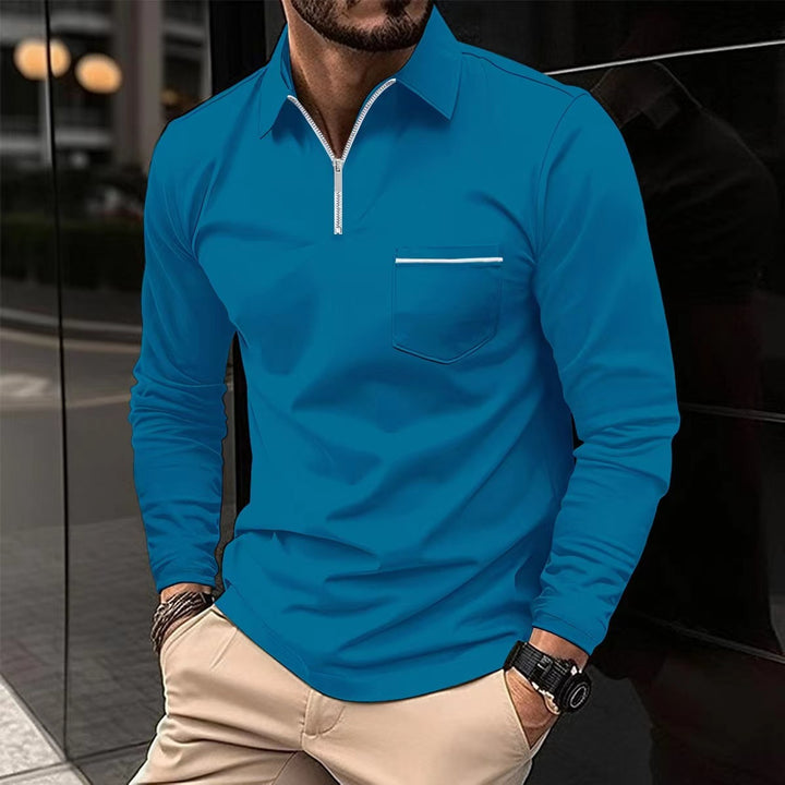 Calvin | Refined Half-Zip Pullover