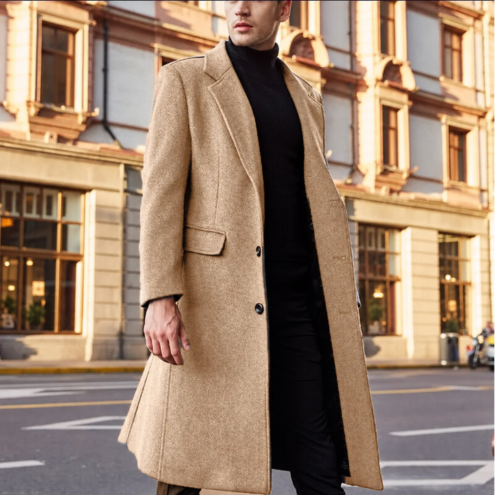 Chandler | Refined Long Trench Coat
