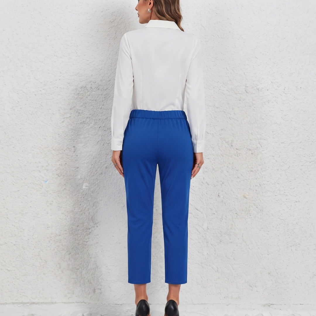 Diane | Refined Straight-Leg Trousers