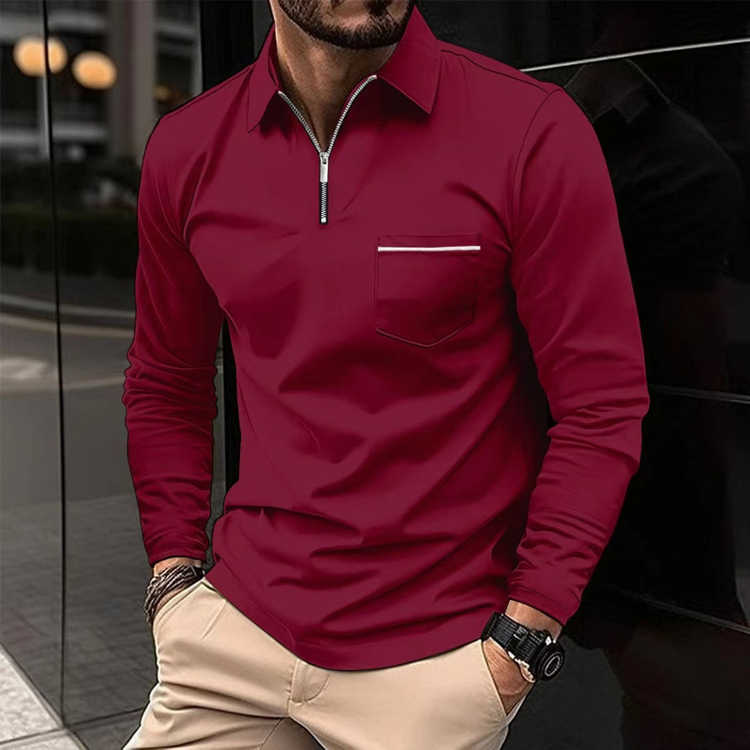 Emmett | Refined Half-Zip Pullover