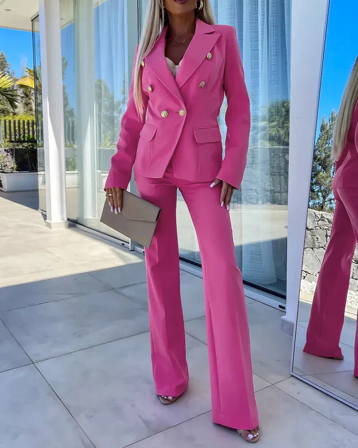 Helena | Refined Double-Breasted Suit Set