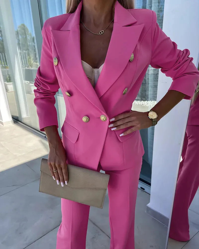 Helena | Refined Double-Breasted Suit Set