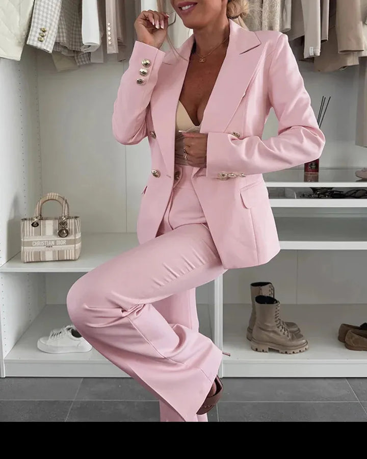 Helena | Refined Double-Breasted Suit Set
