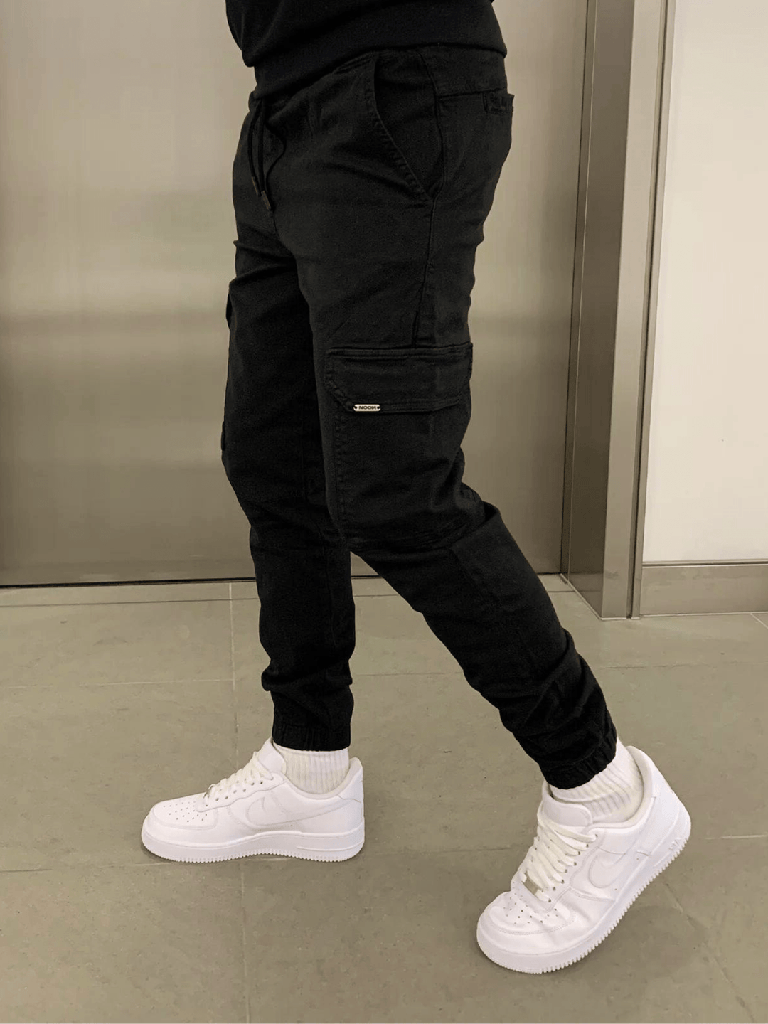 Marcus | Sleek Tie-Waist Cargo Trousers