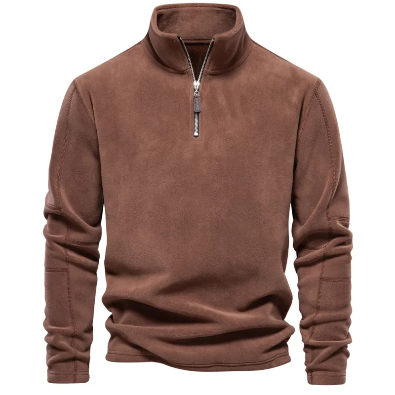 Hugo | Half-Zip Stand-Collar Pullover