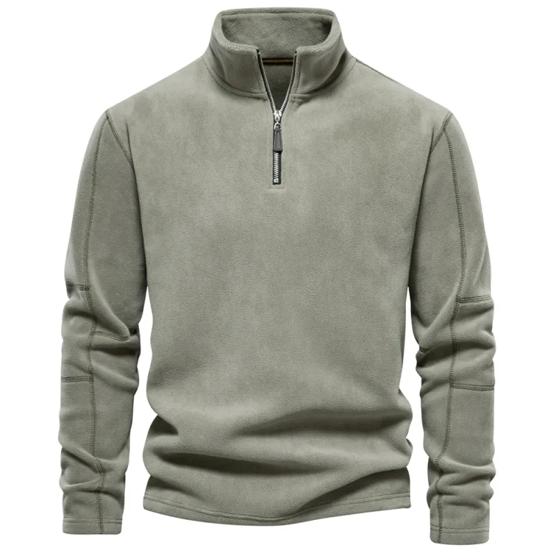 Hugo | Half-Zip Stand-Collar Pullover