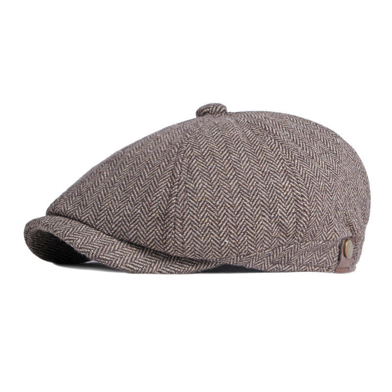 Manuel | Vintage Herringbone Everyday Cap