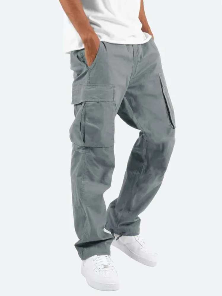 Spencer | Relaxed Fit Cargo Trousers with Side Pockets