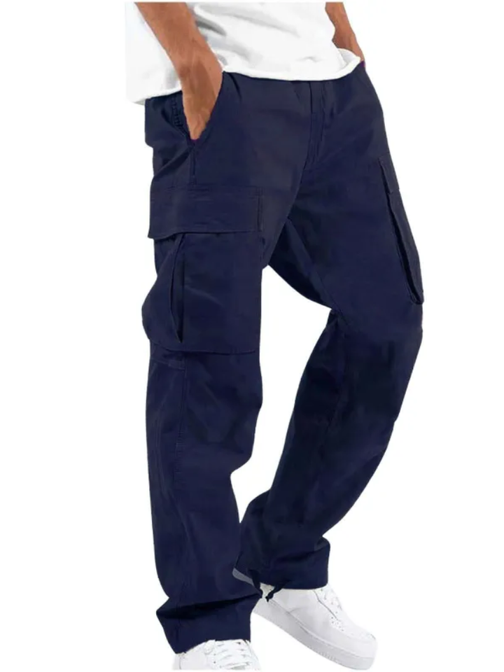 Spencer | Relaxed Fit Cargo Trousers with Side Pockets