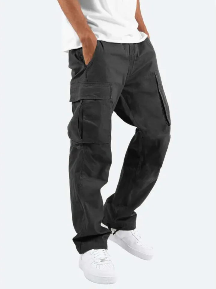 Spencer | Relaxed Fit Cargo Trousers with Side Pockets