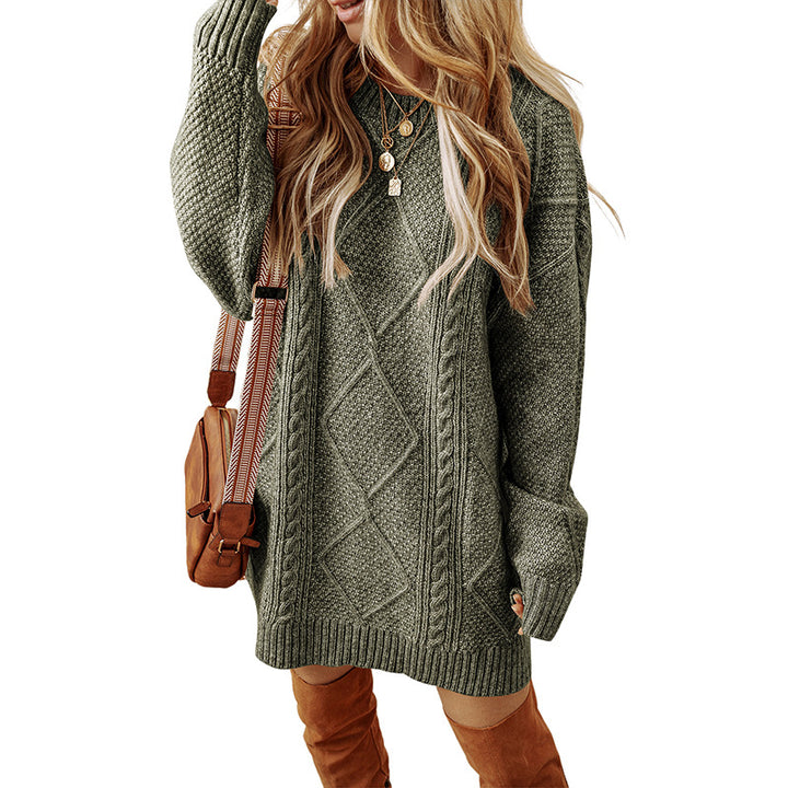 Tabitha | Cable-Knit Jumper Dress