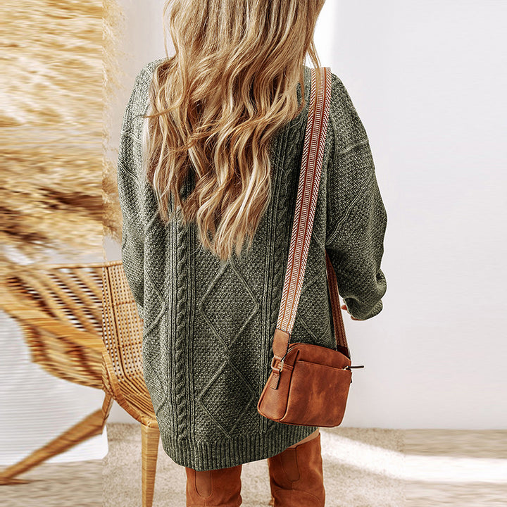 Tabitha | Cable-Knit Jumper Dress