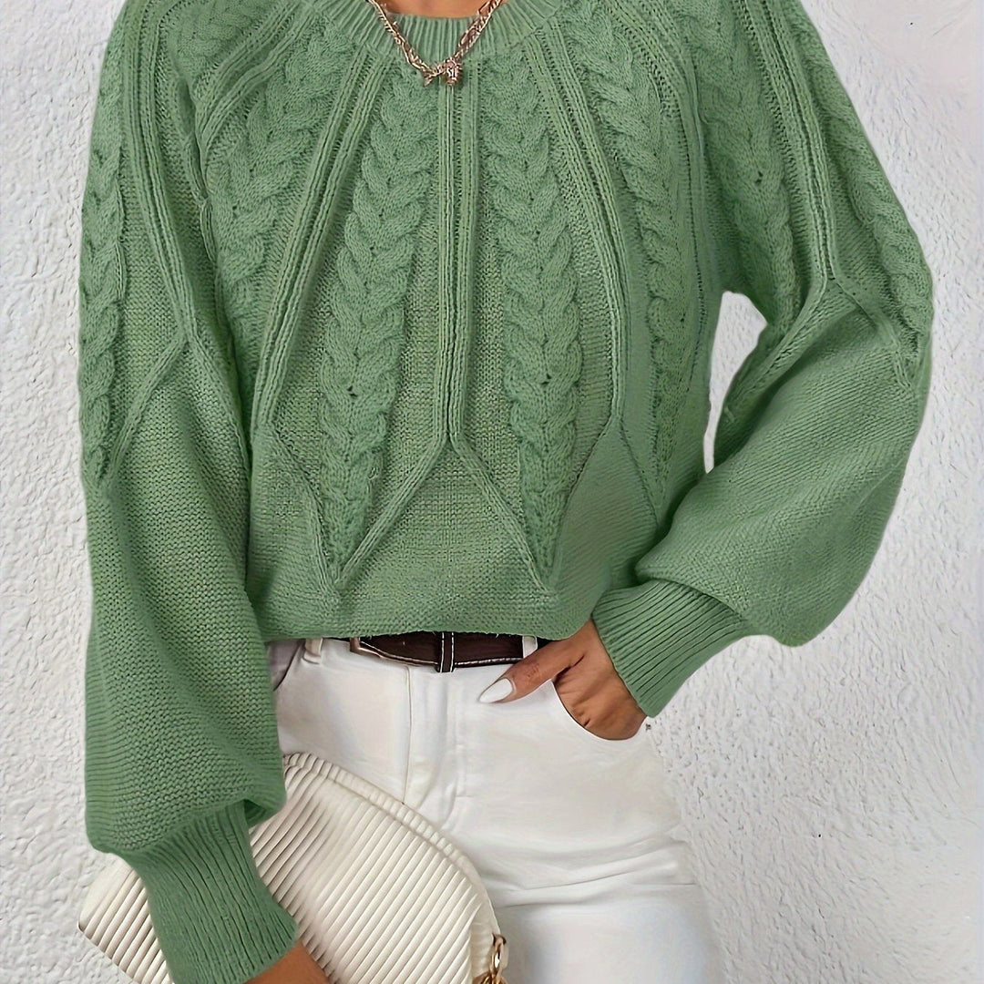 Eleanor | Relaxed Cable-Knit Jumper